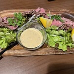 串揚オイルマルシェ - 5000円コース ローストビーフ