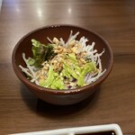 串揚オイルマルシェ - 5000円コース サラダ