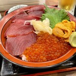 仲家 - ⑦うに、いくら、まぐろ
