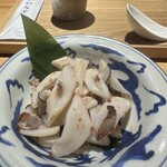 麺や 紀茂登 - アオリイカの塩焼き700円