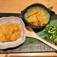 魚の中俣 銀座 - 雲丹　二分の一