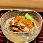 多仁本 - カリッとした鰻とすっきり酸味の蓴菜入り素麺　