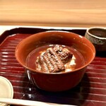 多仁本 - 定番の鰻佃煮のほうじ茶茶漬け