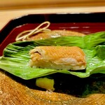 多仁本 - 笹で包んだ穴子飯蒸し