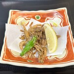 近江町海鮮丼家ひら井 - ガスエビ唐揚げ