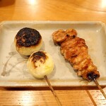 とり喜 - 小たまねぎ & かしわ