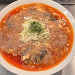麺屋 愛心 - 汁なし麻婆麺1100円