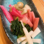 すし おおまさ - 漬け物
