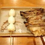 とり喜 - 白玉 & てばやき