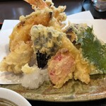 旬菜の味わい がら里 - 天ぷら