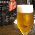 和牛焼肉 とよ田 - 生ビール　　730円