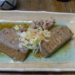 大衆酒場 斎藤 - 肉豆腐（豆腐がよく滲みてます）
