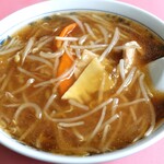 中華料理 峰 - もやしらーめん（餡かけ）