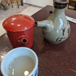 松本蕎麦店 - 蕎麦湯