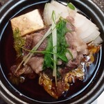 国産牛すき焼き　野菜　焼豆腐　玉子