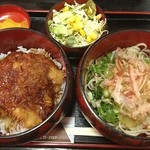 吉ちょう - 福井に来たらこれでしょ(^^)
            ソースカツ丼＆おろし蕎麦