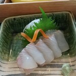 雪庭 - 何のお魚だろ！？美味しかったのは確か。