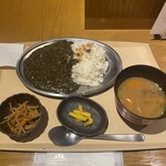 勝手場ごった - 黒キーマカレー1,000円 ライス、ルーお代わりし放題！