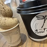 ONIYANMA COFFEE STAND - 珈琲ソフトクリーム＆アメリカン②