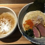 鴨出汁中華蕎麦 麺屋yoshiki - クリーミー和えつけ麺