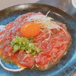 炭火焼肉 にく式 - ツラミ刺し