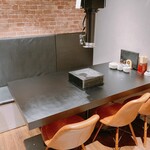 炭火焼肉 にく式 - 奥の個室