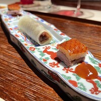 銀座嘉禅 - 嘉禅名物焼きたて廣東式ダックを2種の食べ方で