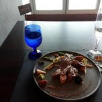 Bistro Plaisir - メインのカイノミステーキ