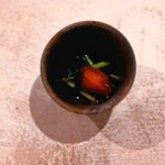 gnaw - 水菜。自家製カラスミ