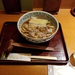 銀座 木屋 - 鴨南うどん。