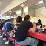 ラーメン 福 - 店内の様子