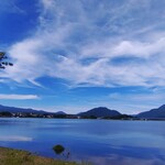 ムースヒルズバーガー - 河口湖①(湖畔荘付近から河口湖大橋を望む)