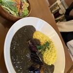 アイリーカレーハウス - 黒ゴマのヤサイキーマカレー