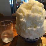 ミユキ茶房 - 割とボリュームはあります(グラスと比べて)