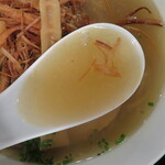 創作麺工房 鳴龍 - 塩拉麺/スープ