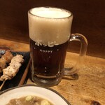 やきとりうねめ - ◎生ホッピー黒@500