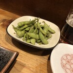 やきとりうねめ - ◎新物エダマメ@450 良い塩梅^ ^