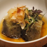 割烹さいお - 賀茂茄子