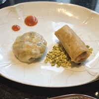 龍天門 - 焼き点心と揚げ点心