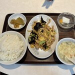 香港楼 - 料理写真:きくらげと玉子炒め