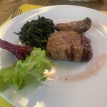 TRATTORIA ACCADI - サルシッチャとチコリのソテー