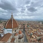 Osteria Giglio d'oro - パンフレット等でよく見かける風景。曇っていたが街並みは綺麗。