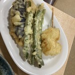 あきちゃん - アスパラ・じゃがいも・なす