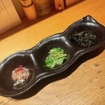 麺屋 周郷 - スープ割のお供