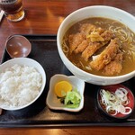 孝美 - カツカレー蕎麦 セット