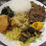 Warung Berkah Jaya - Nasi Padang 1,250円