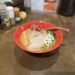 鶏一心 - 生しょうが鶏白湯 880円