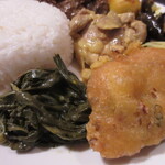 Warung Berkah Jaya - キャッサバの葉他