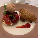 ファーストポケット - いちごとアメリカンチェリーのタルト　可愛い♡