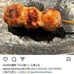 焼き鳥 かみむら - だんご@363円